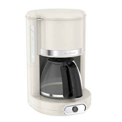 405/Cafetière à filtre Moulinex Soleil FG381A10 1000 W Ivoir…