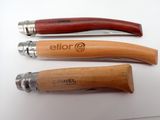 three different types of woodworking tools on a white surface