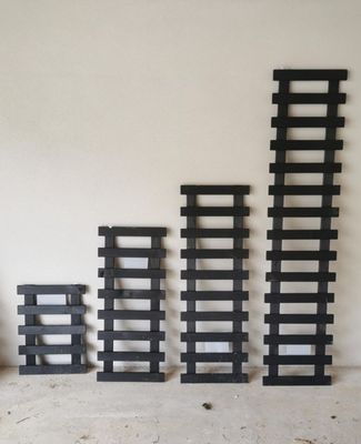 Lot de 8 Treillis BIRDY , en bois, couleur anthracite compos…