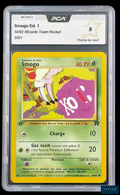 une carte Pokémon sur laquelle figure l'image d'une personne
