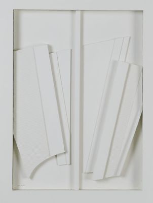 Philippe GARNIER (né en 1955) « Blanc »