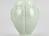 chinese celade - glazed fish - shaped vase, 20th century