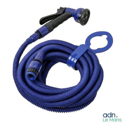 a close up of a hose with a hose attached to it