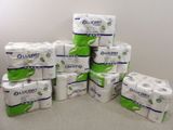 plusieurs rouleaux de papier toilette empilés les uns sur les autres