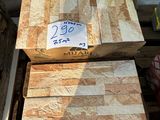 a stack of wooden pallets sitting on top of a pallet