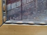 a picture of a painting on the wall of a building