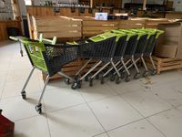 Six caddies XANZEL en métal et plastique, et seize paniers