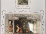 the front cover of a book with a picture of a painting on it