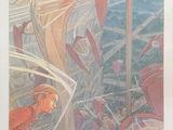 une image représentant un tableau où l'on voit un homme sur un bateau en pleine mer