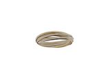 a close up of a ring on a white background
