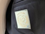 a close up of a bag with a label on it