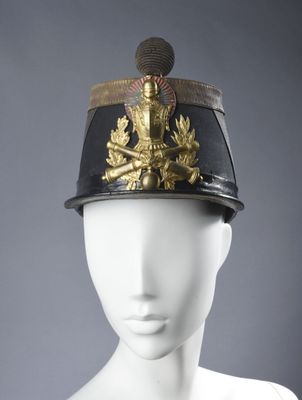 Shako de l'Ecole du Génie et d'Artillerie de Metz modèle 187… - Photo 1