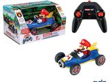 a toy car with a remote control in front of a box