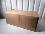 a cardboard box that is sitting on a table