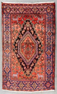 Tapis oriental fait à la main, probablement à Hamadan (201 x…