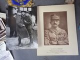 a picture of an old picture of a man in a military uniform