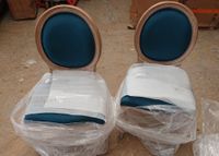 -Lot de 2 chaises médaillon MEDILA, bois couleur naturel , a… (photo 3)