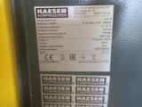 a label on the back of a machine that says kaeser kompresssoren