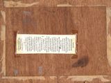 a picture of a piece of paper on a wooden table