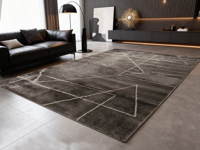 Lot DE 32 Tapis 150x200cm Lurex Gris Anthracite Polypropylen…