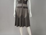 a black and white dress on a mannequin mannequin mannequin mannequin mannequin mannequin mannequin mannequin mann