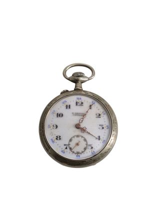 Montre de gousset en acier (en l'état)