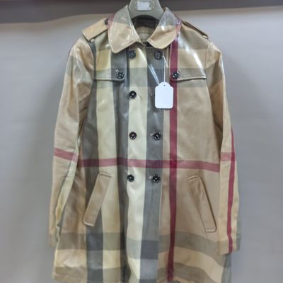 BURBERRY - IMPERMEABLE pour enfant en toile enduite.
