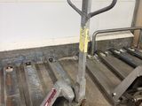 two hand trucks that are sitting next to each other