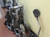 a pile of old type of machines on the floor