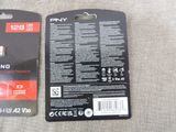 two tags on the back of a cell phone