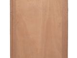 a close up of a wooden door on a white background