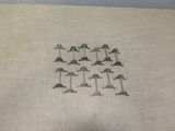 a lot of small metal objects that are on a table