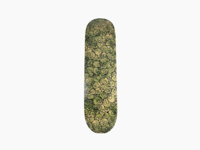 Takashi Murakami (Né en 1962) Art Board CAMO SKULL (Beige), …