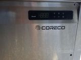 an image of a stainless steel oven with a digital clock on it