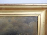 a picture of a painting on the wall of a room