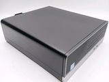 an image of a black computer case sitting on top of a white surface