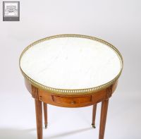 Table bouillotte en acajou (photo 5)