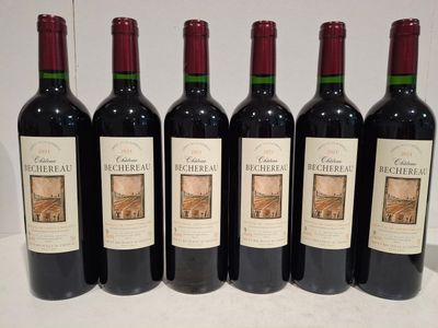 6 Bouteilles Château Berchereau 2021 Montagne Saint Emilion …