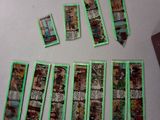 a lot of cards that are laying on the table