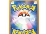 a close up of a picture of a pokemon card on a white background