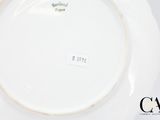 an image of a close up of a plate on a table