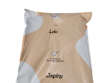 a picture of a bag of toilet paper on a white background