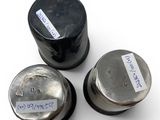 three different types of capacitors are shown on a white surface