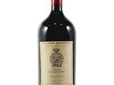 a bottle of wine that is sitting on a table