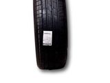 a close up of a tire on a white background