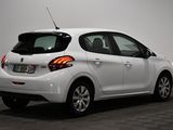 a picture of a white car parked in a room