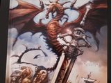 la couverture d'un livre sur laquelle figure un dragon