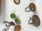 many items that are sitting on a table together