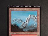 a picture of a card with a picture of a mountain