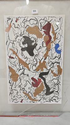 une image d'une image d'une peinture sur un mur